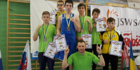 Vier Goldmedaillen beim Internationalen Boxturnier in Knurow (Polen)